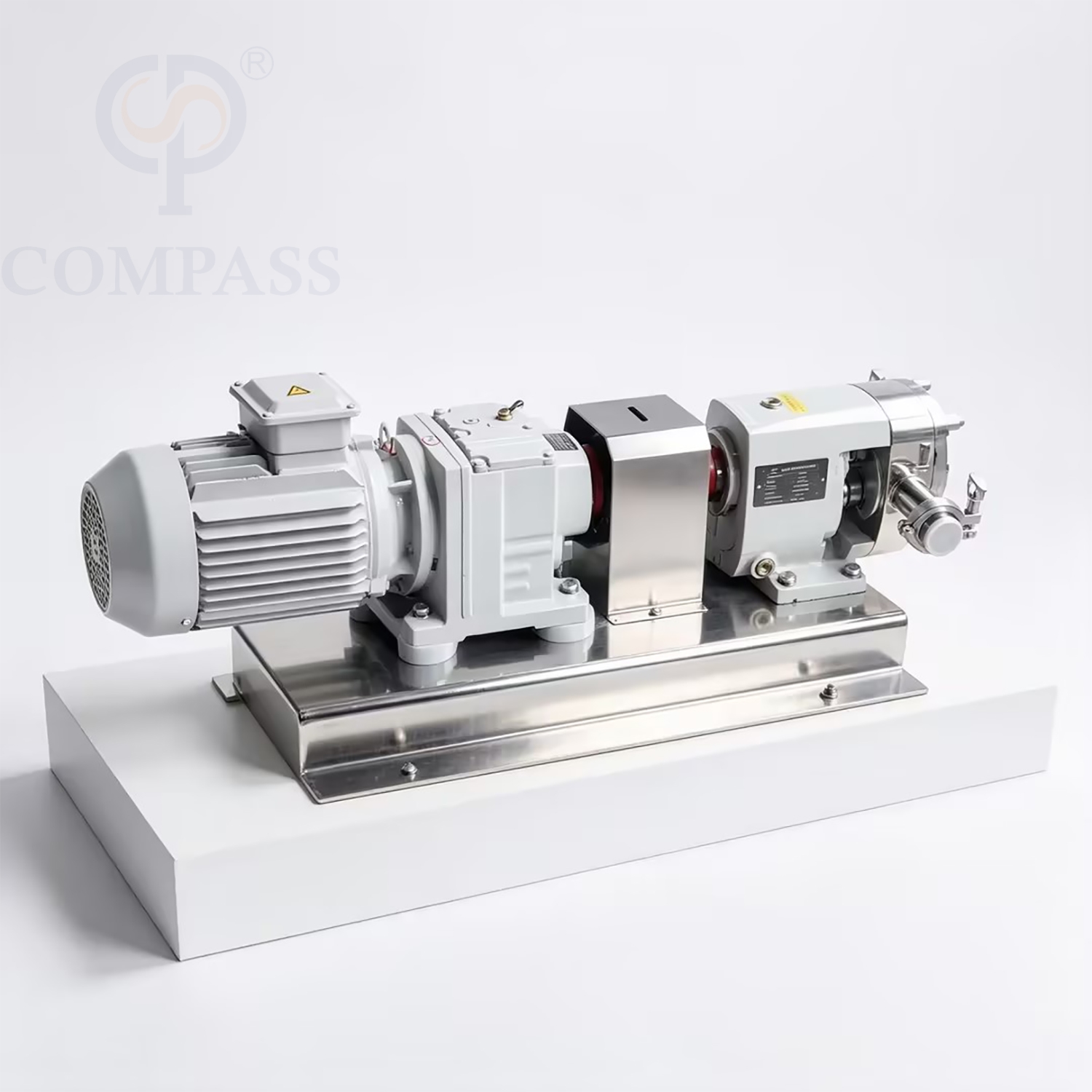 ZB3A-12-2.2kw SS316L 400V 50HZ Sanitary Stainless Steel OEM Electric Gear Constant Speed Ratio Lobe Pump for Cream and Chocolate
