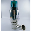 Hot Sale Air Actuated 76.2MM Sanitary Stainless Steel 316L Aseptic Clamp Pneumatic Flush Tank Bottom Valve with 24V Control Head