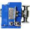 Sanitary Stainless Steel Medium Pressure Electric Ball Valve SS3041Inch Clamp Straight Ball Valves with 220 VDC Electric Head and Panel