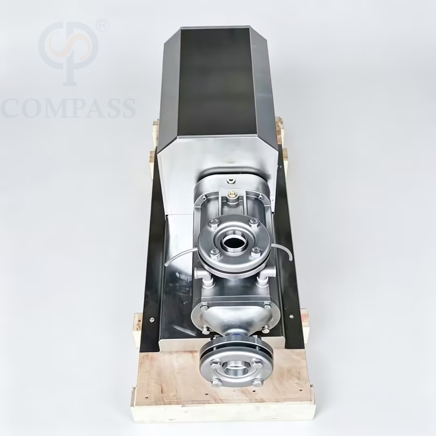 SS304 4KW Santary Stainless Steel Electric Pump Hot Selling 400V 3-phase Double Screw Parallel Pump with Jacket Insulation