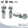 3/4inch 25.2mm Sanitary Hygienic Stainless Steel Food Grade SS304 Male Thread Straight Pneumatic Butterfly Valve 