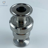 25.4MM STAINLESS STEEL SS316L FOOD GRADE STERILE SANITARY GRADE SMS FERRULE SINGLE-UNION END CHECK VALVES