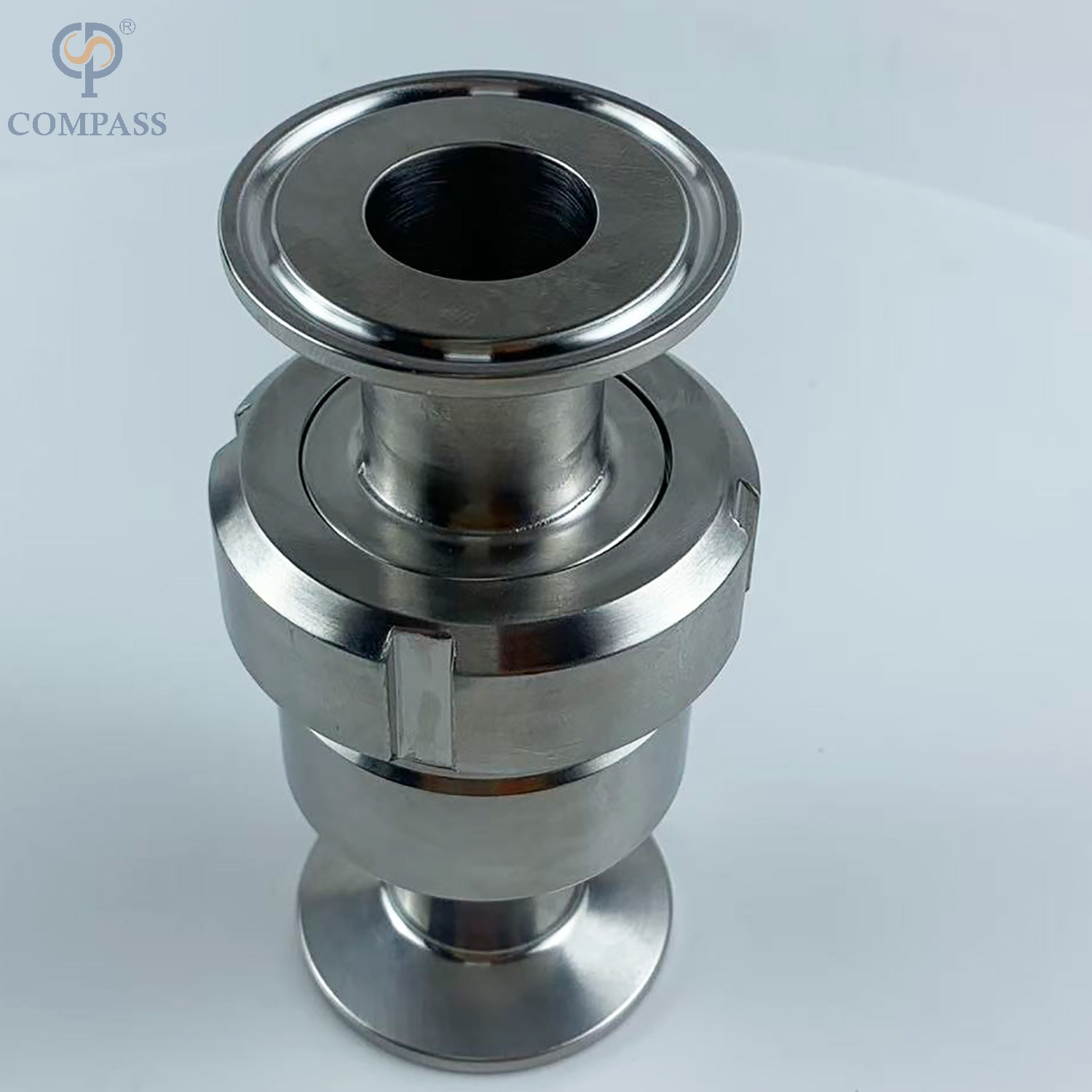 25.4MM STAINLESS STEEL SS316L FOOD GRADE STERILE SANITARY GRADE SMS FERRULE SINGLE-UNION END CHECK VALVES