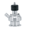 SGM Food Grade Sampling Valve with PTFE Sealing Ring And Single Sampling Port