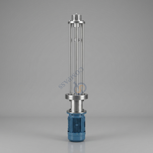 SS316L 2.2KW Intermittent High Shear Dispersing Emulsifier for Mixing Pigments