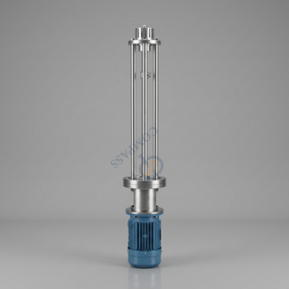 SS316L 2.2KW Intermittent High Shear Dispersing Emulsifier for Mixing Pigments
