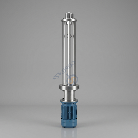 SS316L 2.2KW Intermittent High Shear Dispersing Emulsifier for Mixing Pigments