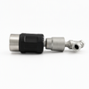 PN16 DN25 SS304 Female Thread Pneumatic Angle Seat Valve with 4-20MA Control Head