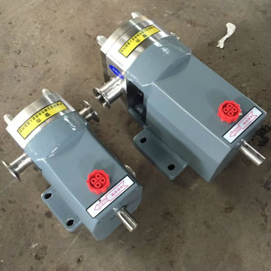 Stainless Steel Sanitary Tri-Lobe Rotor Pump Without Motor