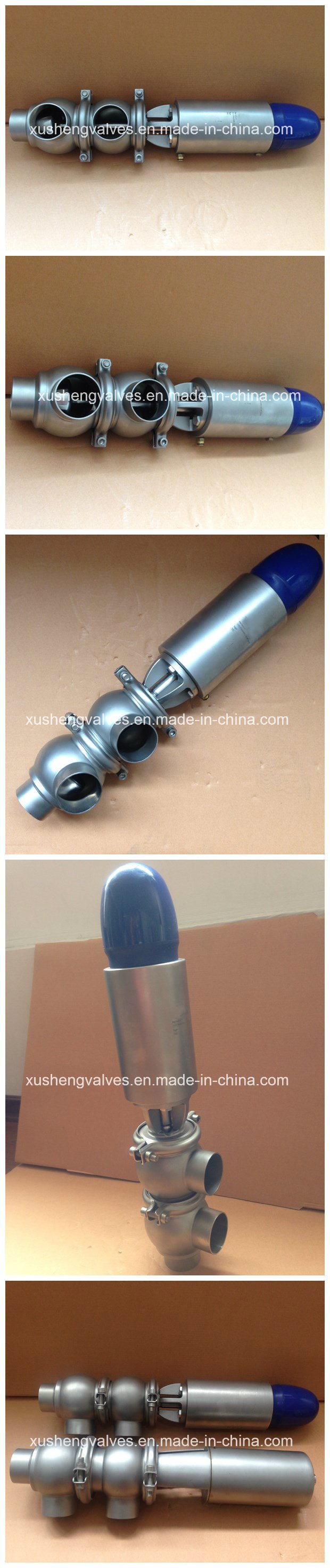 Stainless Steel Aspetic Mixproof Valve with C-Top