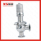 SS304 Stainless Steel Sanitary Hygienic Pressure Relief Valve