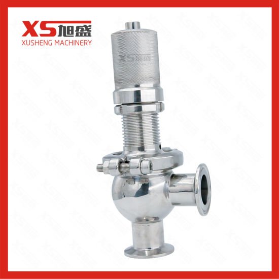 SS304 Stainless Steel Sanitary Hygienic Pressure Relief Valve