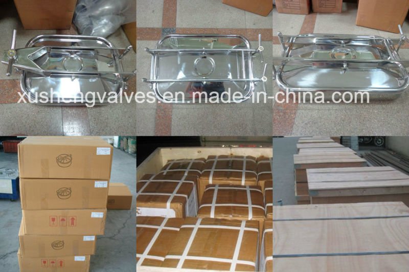 Yae Model Stainless Steel Sanitary Rectangular Manway