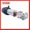 Stainless Steel Sanitation Air Pneumatic Actuated Butterfly Valves with Control Head