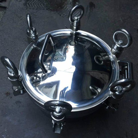 8&quot; Pressure Circular Manhole Door with Mirror Polished