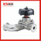 Stainless Steel Pharmaceutical U-Type Diaphragm Valve with PTFE + EPDM