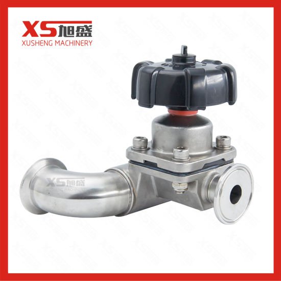 Stainless Steel Pharmaceutical U-Type Diaphragm Valve with PTFE + EPDM