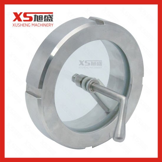 Stainless Steel Tank Union Type Sight Glass with Wiper