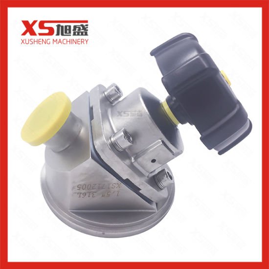 Stainless Steel SS316L Sanitary Manual Diaphragm Bottom Valves