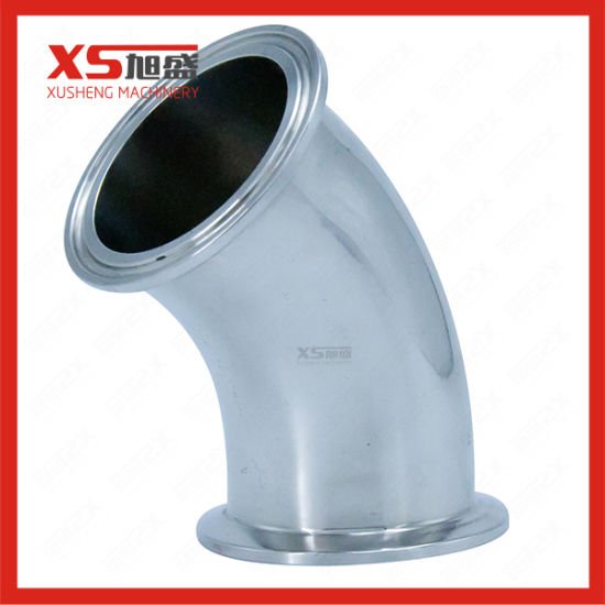 Stainless Steel SS316L Sanitary Clamping 90 Degree Elbow Bend