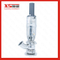 Sanitary Pneumatic Elbow Type Clamped Tank Bottom Seat Valve