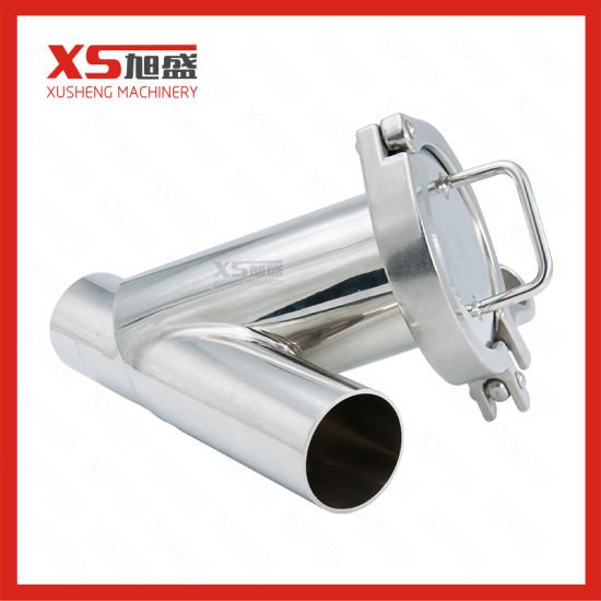 Dn40 Stainless Steel Ss316L Y Modle Clamp Sanitary Filter Strainer