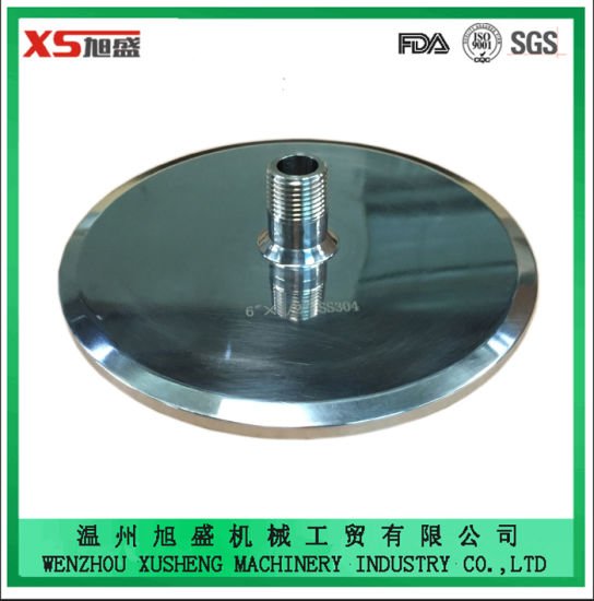 6 Inch Ss304 Stainless Steel Sanitary Tri Clover Customized Lid