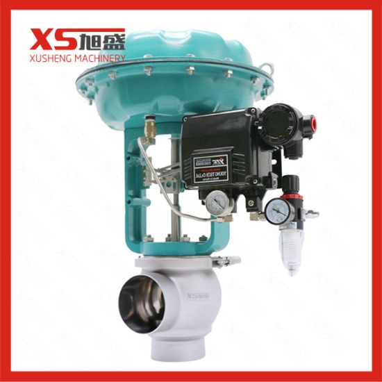 Stainless Steel Automatic Membrane Control Valve with 4~2mA Positioner