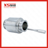 Stainless Steel Sanitary Tri Clamp Straight Ball Valve 