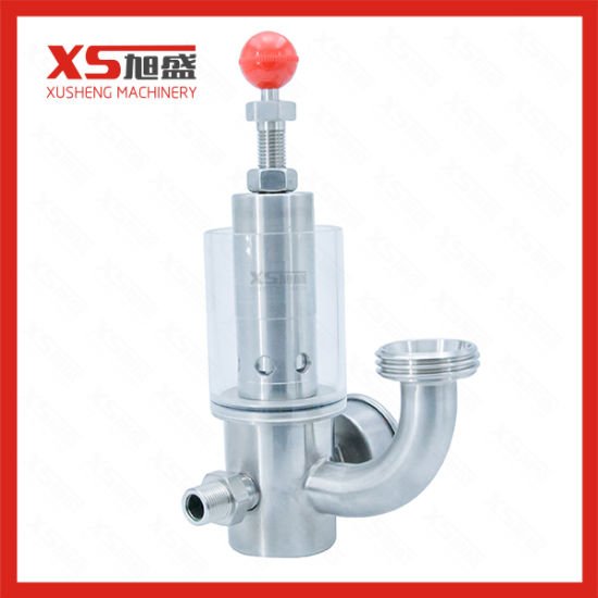 Sanitary Stainless Steel SS316L Elbow Pressure Release Valve