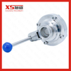 Stainless Steel SS304 Dn20-Dn100 Tc Tri Clamping Butterfly Ball Valve