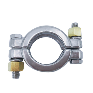Sanitary 304 Pipe High Pressure Clamp Ferrule Assembly