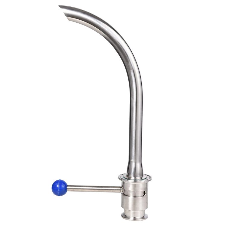 Stainless Steel SS304 SS316L Triclover Rotating Racking Arms Valve for Fermenter Vessels