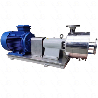 Stainless Steel TRL3 Tri-stage Pipeline High Shear Mixer Homogenizer Emulsified Emulsion Pump