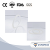 Hot Sale Universal 2Inch TC 64MM Sanitary Hygiene Food Grade SMS Aseptic Tri Clamp Transparent Silicone Gasket with Flange Lid