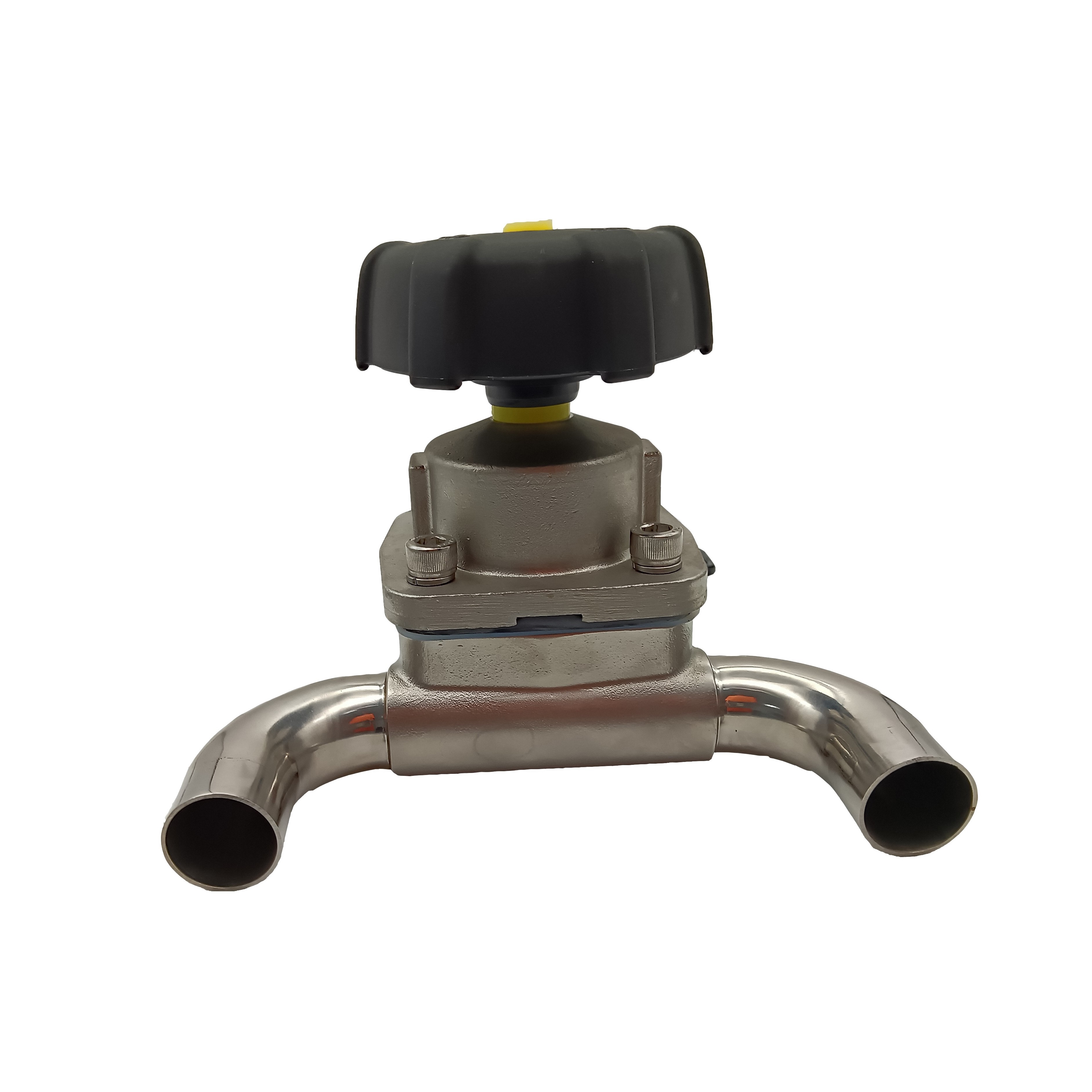 1/2Inch 12.7MM High Quality Sanitary Hygienic Stainless Steel SS316L SMS Clamp U-Type Diaphragm Vavle 
