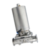 1/2Inch 12.7MM High Quality Sanitary Hygienic Stainless Steel SS316L Pneumatic SMS Clamp Straight Diaphragm Vavle 