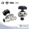 2Inch 50.8MM High Quality Sanitary Hygienic Stainless Steel SS316L SMS Clamp Straight Diaphragm Valve
