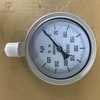 1/2"-BSP STAINLESS STEEL SANITARY SS304 RADIAL STEM PRESSURE GAUGE 100MM