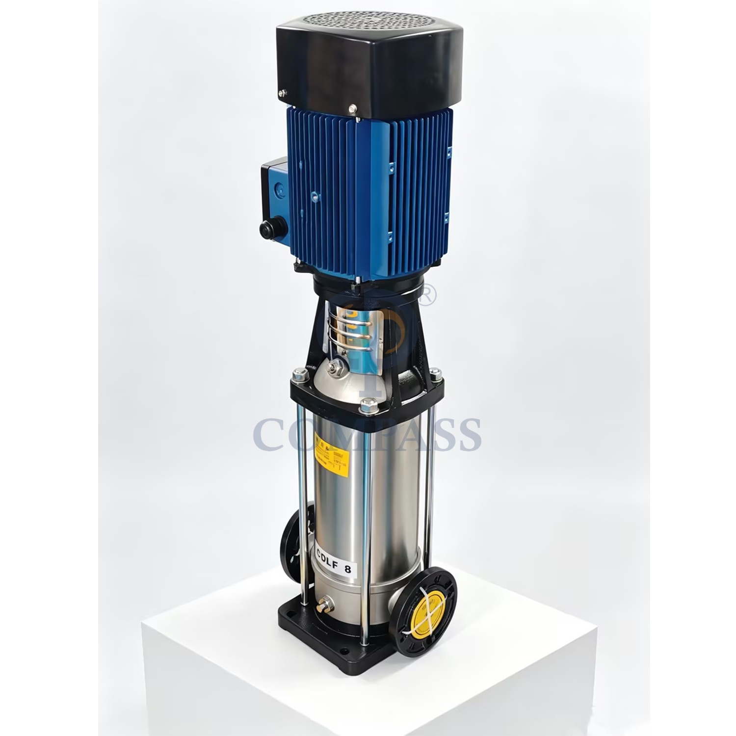 4kw CDLF8-100 Sanitary Stainless Steel SS304 4000 Liter/hr PN25 Flange End Vertical Multi Stage Centrifugal Pump with Good Price