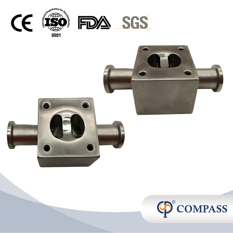 1/2Inch 12.7MM High Quality Sanitary Hygienic Stainless Steel SS304 Manual SMS Clamp Straight Forge Diaphragm Valve