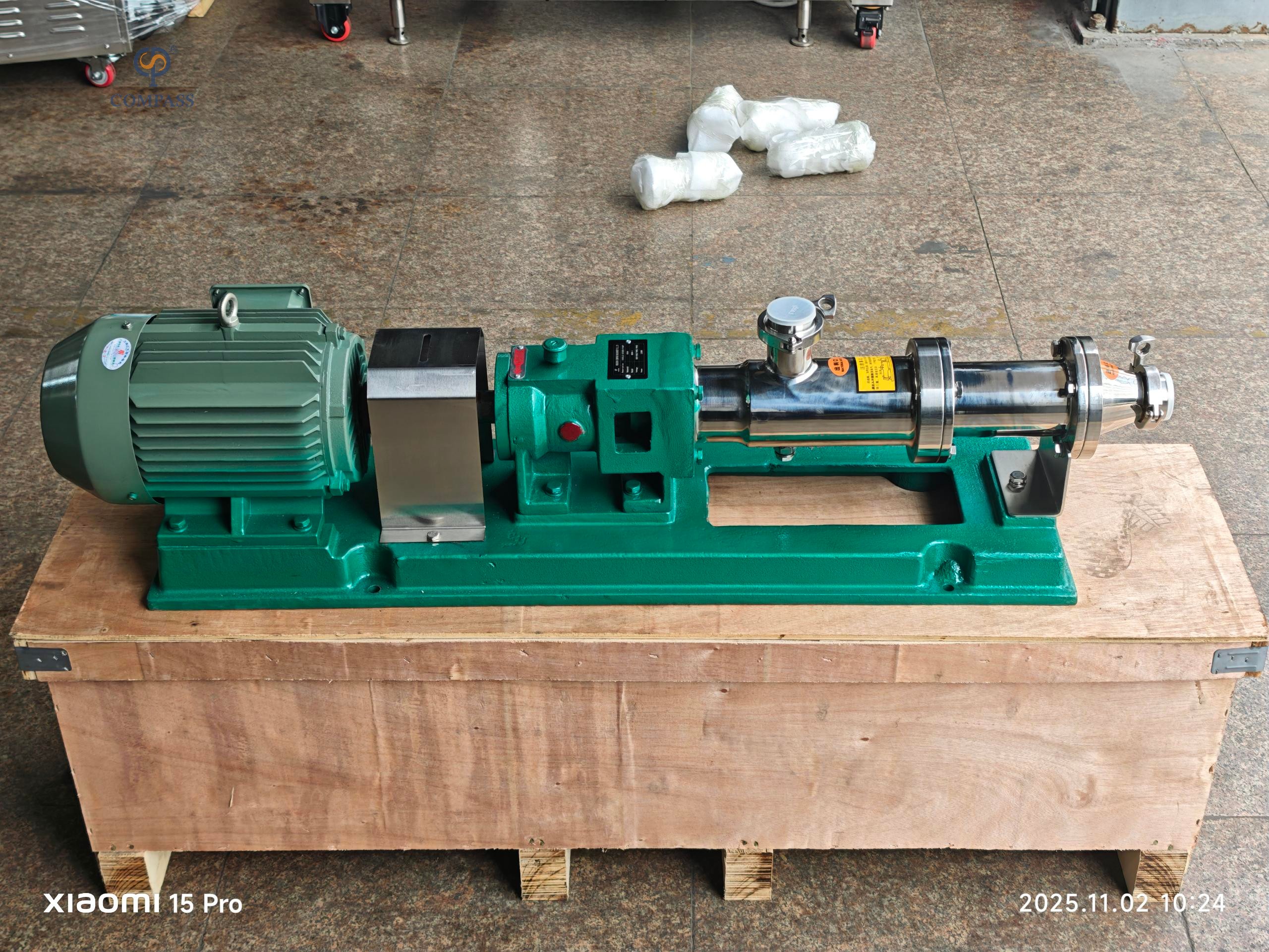 GD35-1 SS304 STAINLESS STEEL SINGLE SCREW PUMP