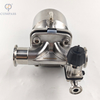 38.1mm× 1/2" SS316L Pneumatic SMS Clamp Straight Diaphragm Valve