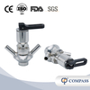 DN15 Stainless Steel Sterilize SS316L Price Sampling Valves with PTFE Gasket