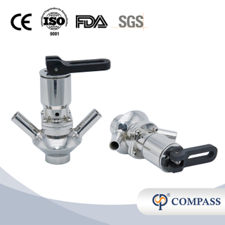 DN15 Stainless Steel Sterilize SS316L Price Sampling Valves with PTFE Gasket