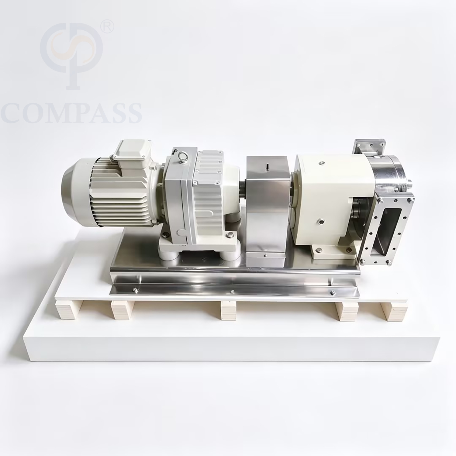ZB3A-12-2.2kw SS316L 400V 50HZ Sanitary Stainless Steel OEM Electric Gear Constant Speed Ratio Lobe Pump for Cream and Chocolate