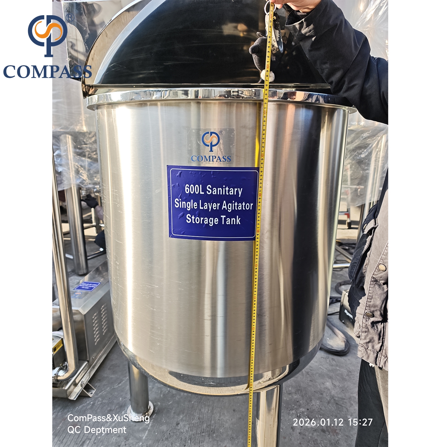 Hot Sale CPS50-01A Hygiene Stainless Steel SS316L OEM Food Grade Emulsion Equipment System with Lobe Pump Emulsion Pump and Tank