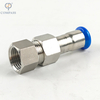 DN15 Sanitary Stainless Steel SS304 BS Single Clamp Female Threaded Union