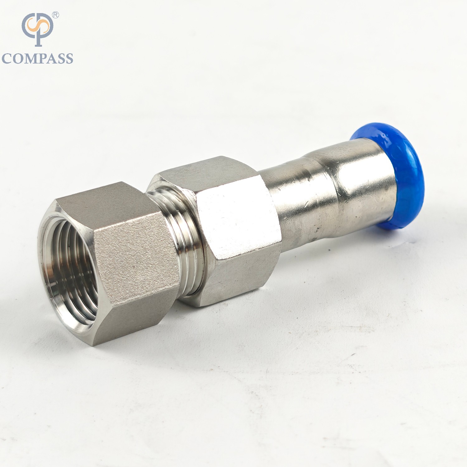 DN15 Sanitary Stainless Steel SS304 BS Single Clamp Female Threaded Union
