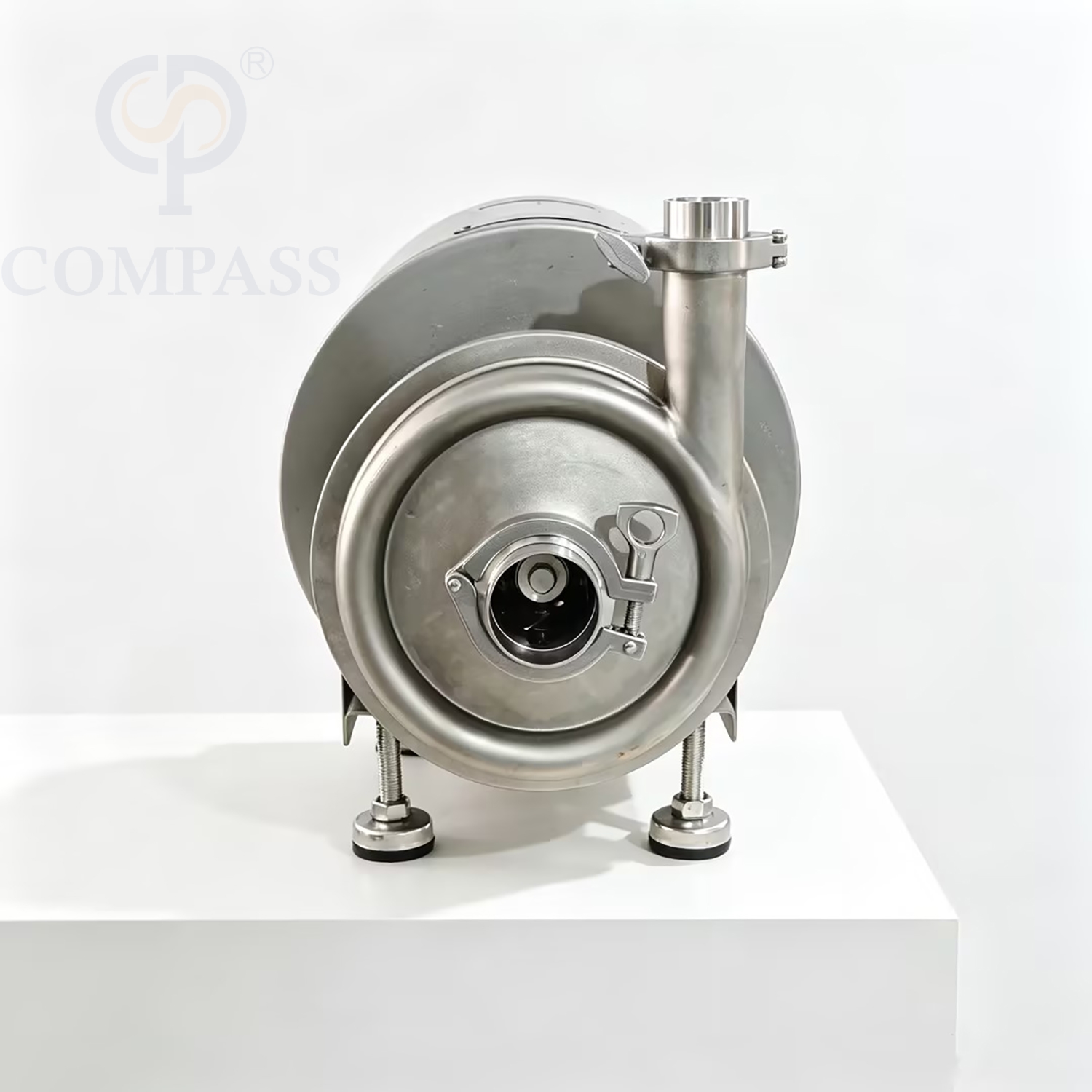 KSCP-10T-24M-2.2KW Sanitary Hygienic Food Grade SS304 OEM 415V Electric Centrifugal Pump with Round Motor Protection Cover